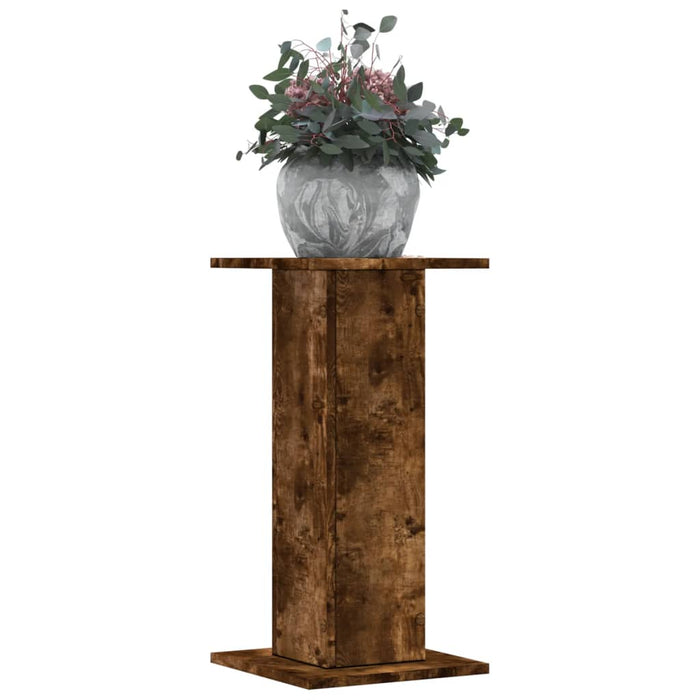 Suporturi de plante 2 buc. stejar fumuriu 30x30x60 cm lemn - WALTI WALTI