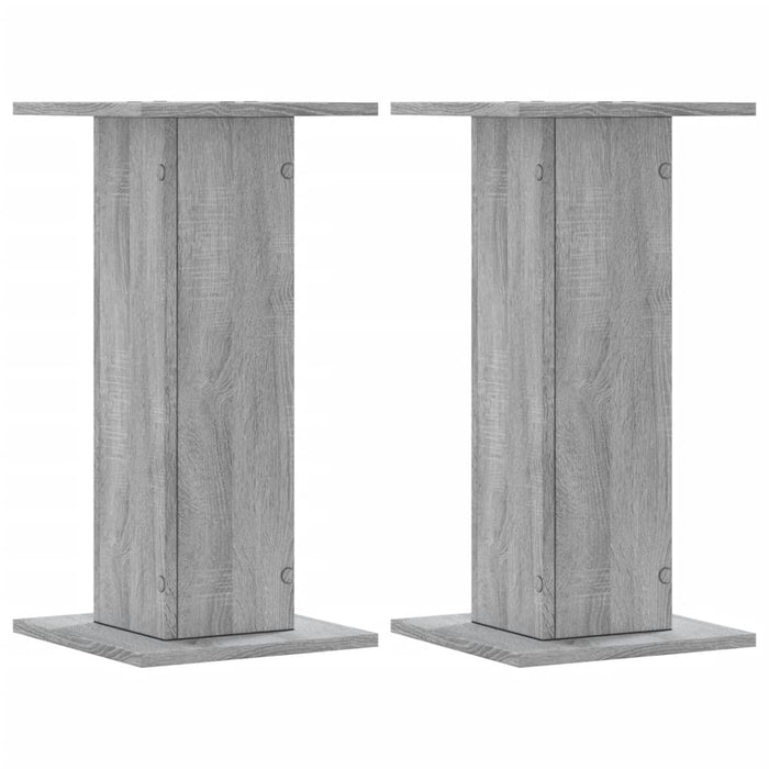 Suporturi de plante 2 buc. gri sonoma 30x30x60cm lemn prelucrat - WALTI WALTI
