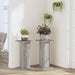 Suporturi de plante 2 buc. gri sonoma 30x30x60cm lemn prelucrat - WALTI WALTI