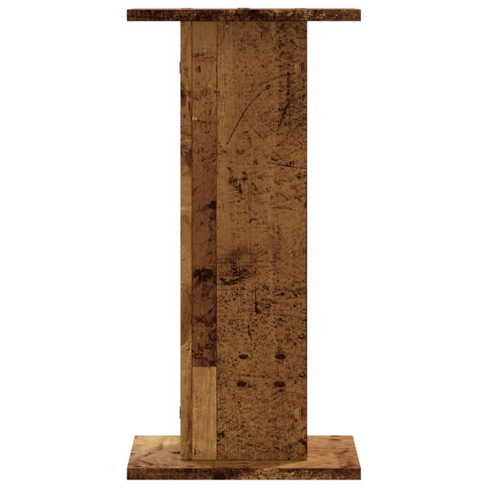 Suporturi de plante 2 buc. lemn vechi 30x30x60cm lemn prelucrat - WALTI WALTI