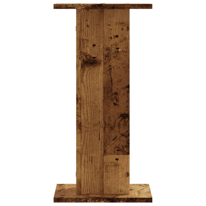 Suporturi de plante 2 buc. lemn vechi 30x30x60cm lemn prelucrat - WALTI WALTI