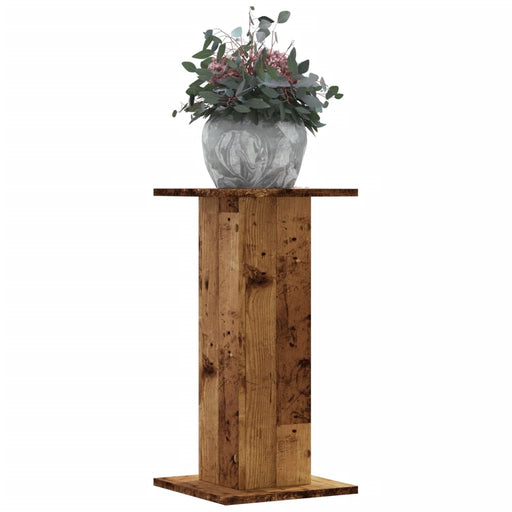 Suporturi de plante 2 buc. lemn vechi 30x30x60cm lemn prelucrat - WALTI WALTI