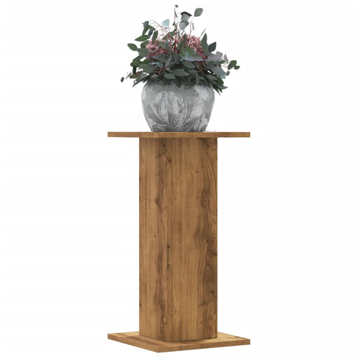 Suporturi de plante, 2 buc., stejar artizanal, 30x30x60cm, lemn - WALTI WALTI