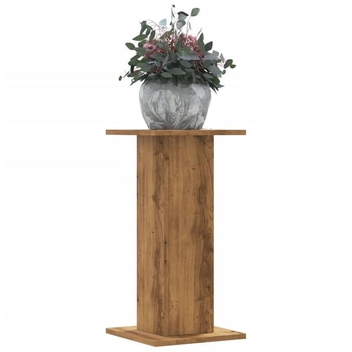 Suporturi de plante, 2 buc., stejar artizanal, 30x30x60cm, lemn - WALTI WALTI