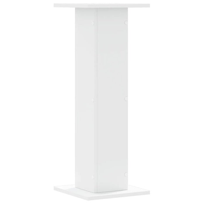 Suporturi de plante, 2 buc., alb, 30x30x80 cm, lemn prelucrat - WALTI WALTI