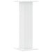 Suporturi de plante, 2 buc., alb, 30x30x80 cm, lemn prelucrat - WALTI WALTI
