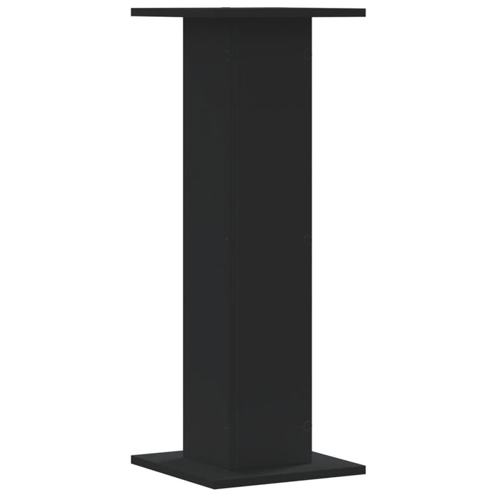 Suporturi de plante, 2 buc., negru, 30x30x80 cm, lemn prelucrat - WALTI WALTI