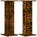 Suporturi de plante 2 buc. stejar fumuriu 30x30x80 cm lemn - WALTI WALTI