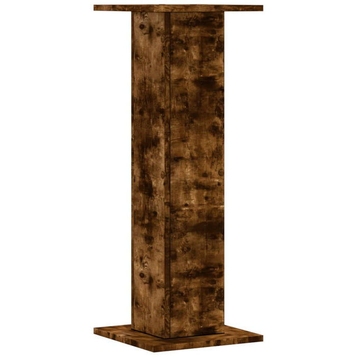 Suporturi de plante 2 buc. stejar fumuriu 30x30x80 cm lemn - WALTI WALTI