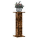 Suporturi de plante 2 buc. stejar fumuriu 30x30x80 cm lemn - WALTI WALTI