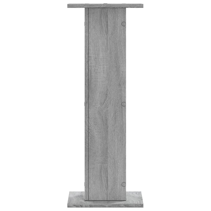 Suporturi de plante 2 buc. gri sonoma 30x30x80cm lemn prelucrat - WALTI WALTI