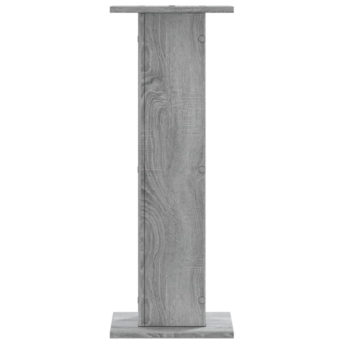Suporturi de plante 2 buc. gri sonoma 30x30x80cm lemn prelucrat - WALTI WALTI