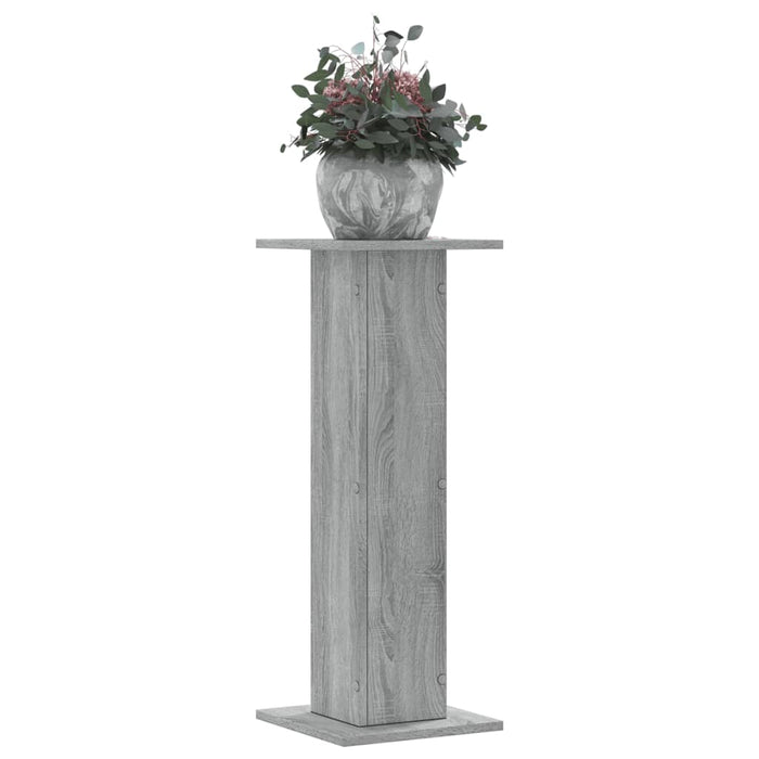 Suporturi de plante 2 buc. gri sonoma 30x30x80cm lemn prelucrat - WALTI WALTI