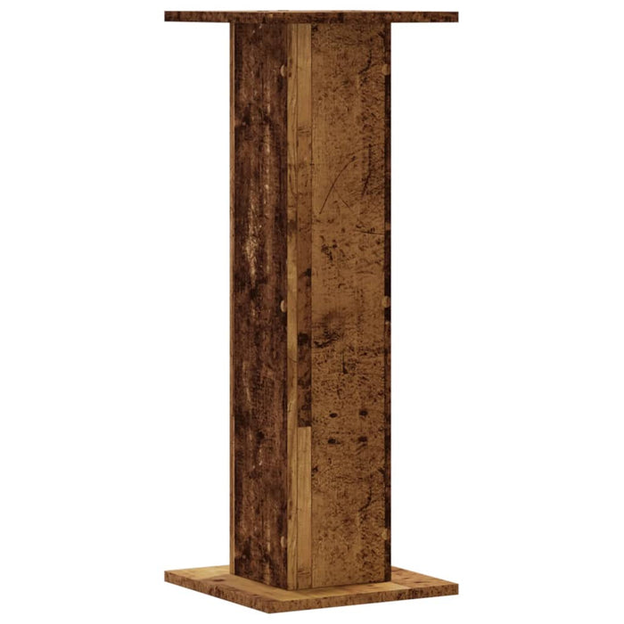 Suporturi de plante 2 buc. lemn vechi 30x30x80cm lemn prelucrat - WALTI WALTI