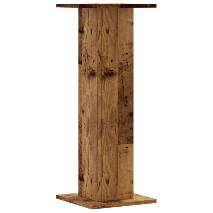 Suporturi de plante 2 buc. lemn vechi 30x30x80cm lemn prelucrat - WALTI WALTI