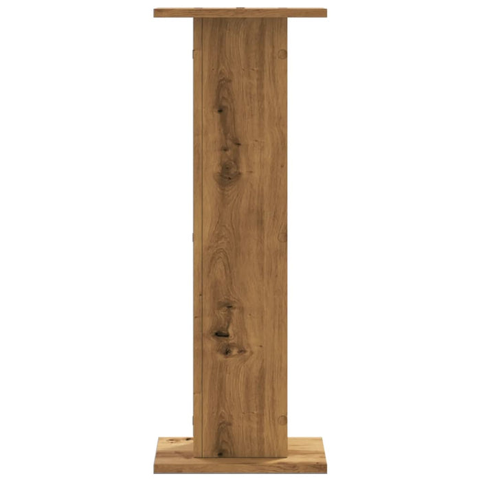 Suporturi de plante, 2 buc., stejar artizanal, 30x30x80cm, lemn - WALTI WALTI