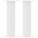 Suporturi de plante, 2 buc., alb, 30x30x95 cm, lemn prelucrat - WALTI WALTI