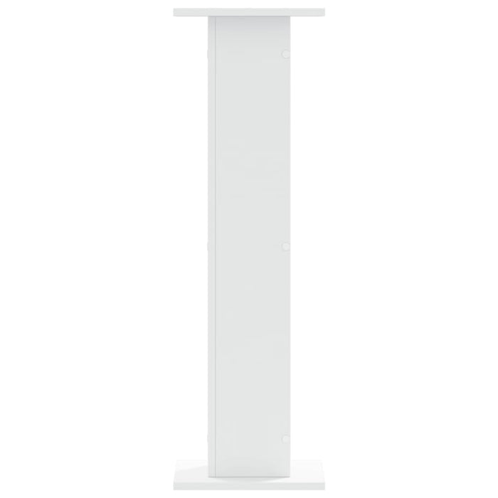 Suporturi de plante, 2 buc., alb, 30x30x95 cm, lemn prelucrat - WALTI WALTI
