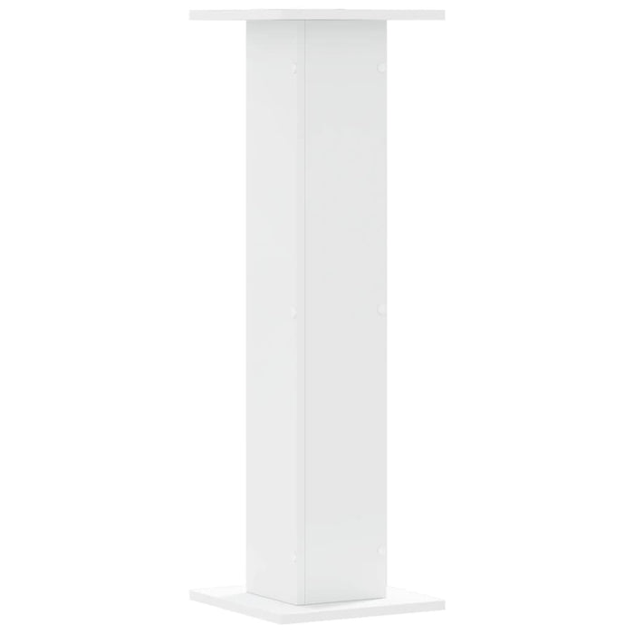Suporturi de plante, 2 buc., alb, 30x30x95 cm, lemn prelucrat - WALTI WALTI