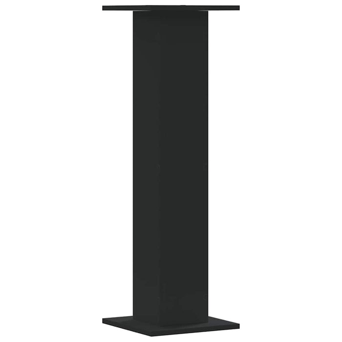 Suporturi de plante, 2 buc., negru, 30x30x95 cm, lemn prelucrat - WALTI WALTI