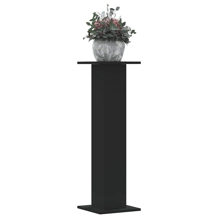 Suporturi de plante, 2 buc., negru, 30x30x95 cm, lemn prelucrat - WALTI WALTI