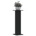 Suporturi de plante, 2 buc., negru, 30x30x95 cm, lemn prelucrat - WALTI WALTI