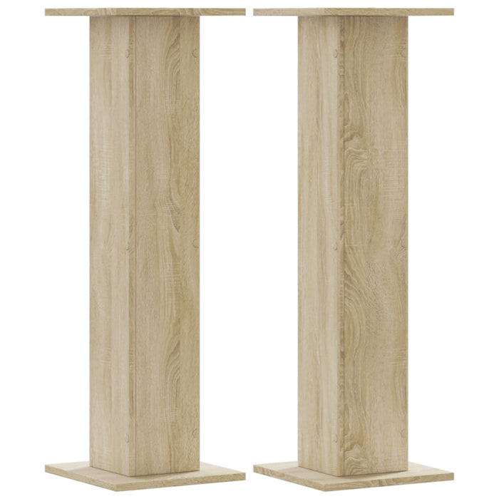 Suporturi plante 2 buc. stejar sonoma 30x30x95cm lemn prelucrat - WALTI WALTI