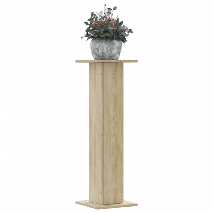 Suporturi plante 2 buc. stejar sonoma 30x30x95cm lemn prelucrat - WALTI WALTI