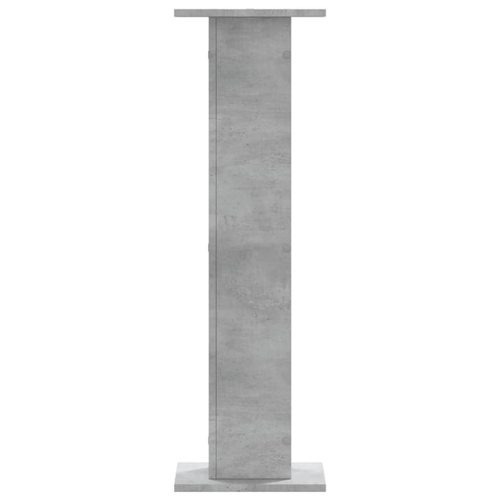 Suport de plante, 2 buc., gri beton, 30x30x95 cm lemn prelucrat - WALTI WALTI