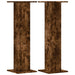 Suporturi de plante 2 buc. stejar fumuriu 30x30x95 cm lemn - WALTI WALTI