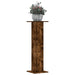 Suporturi de plante 2 buc. stejar fumuriu 30x30x95 cm lemn - WALTI WALTI