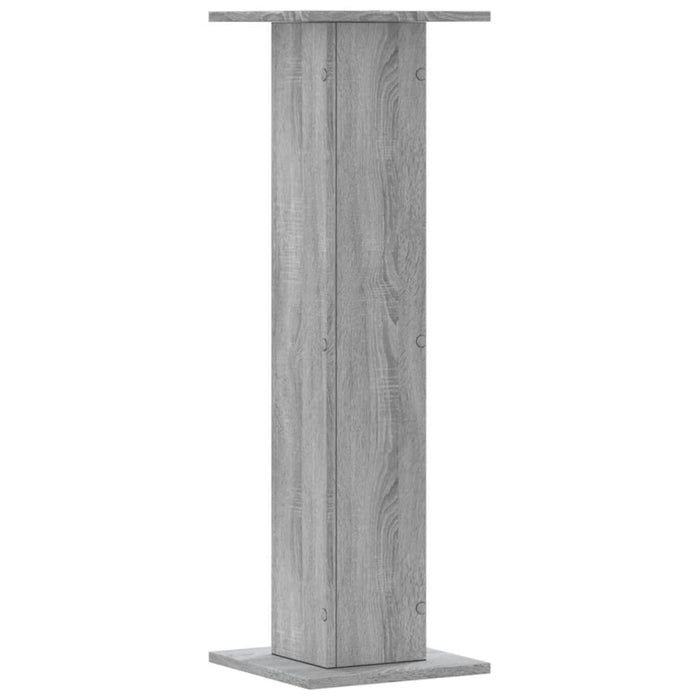 Suporturi de plante 2 buc. gri sonoma 30x30x95cm lemn prelucrat - WALTI WALTI