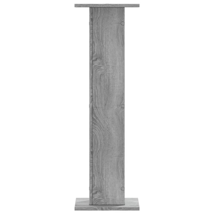 Suporturi de plante 2 buc. gri sonoma 30x30x95cm lemn prelucrat - WALTI WALTI