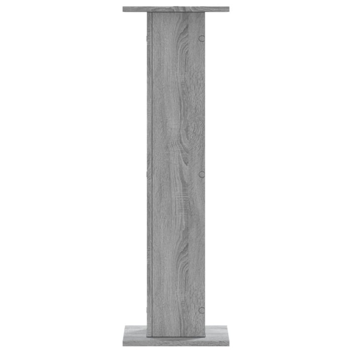 Suporturi de plante 2 buc. gri sonoma 30x30x95cm lemn prelucrat - WALTI WALTI