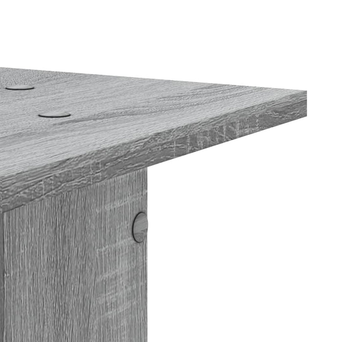 Suporturi de plante 2 buc. gri sonoma 30x30x95cm lemn prelucrat - WALTI WALTI