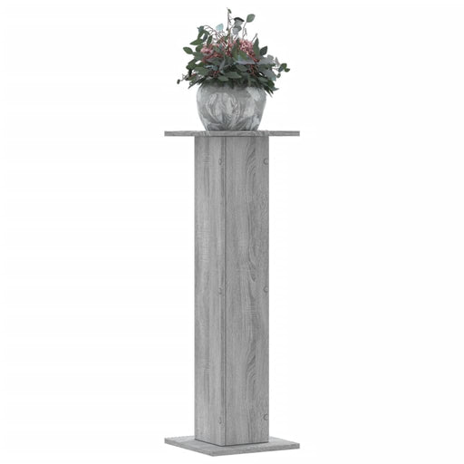 Suporturi de plante 2 buc. gri sonoma 30x30x95cm lemn prelucrat - WALTI WALTI