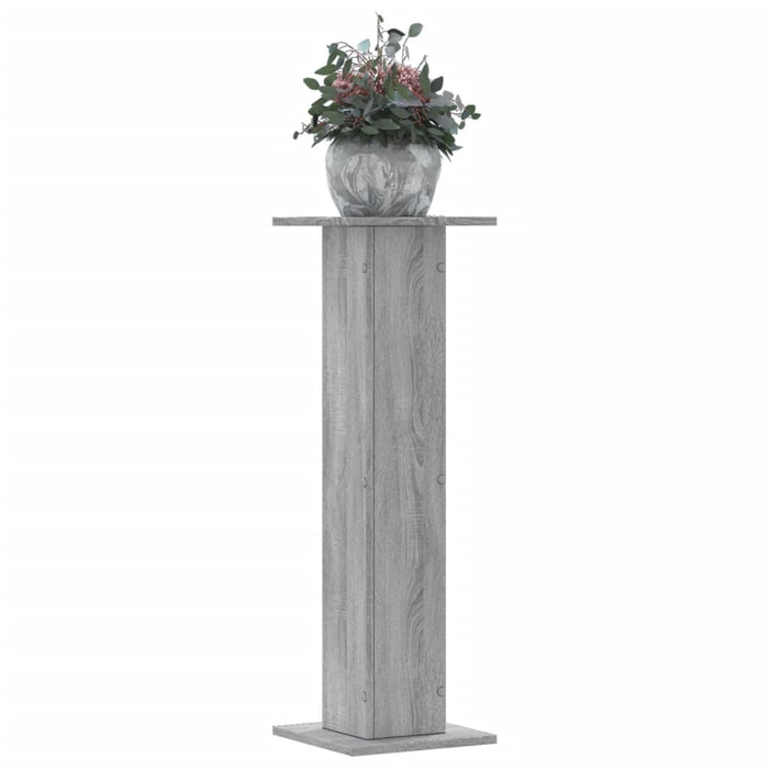 Suporturi de plante 2 buc. gri sonoma 30x30x95cm lemn prelucrat - WALTI WALTI
