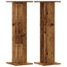 Suporturi de plante 2 buc. lemn vechi 30x30x95cm lemn prelucrat - WALTI WALTI