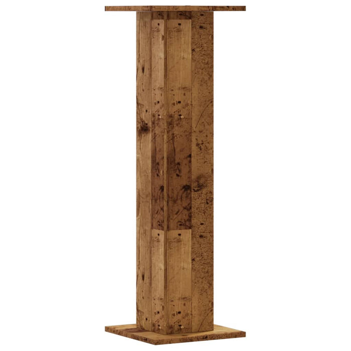 Suporturi de plante 2 buc. lemn vechi 30x30x95cm lemn prelucrat - WALTI WALTI