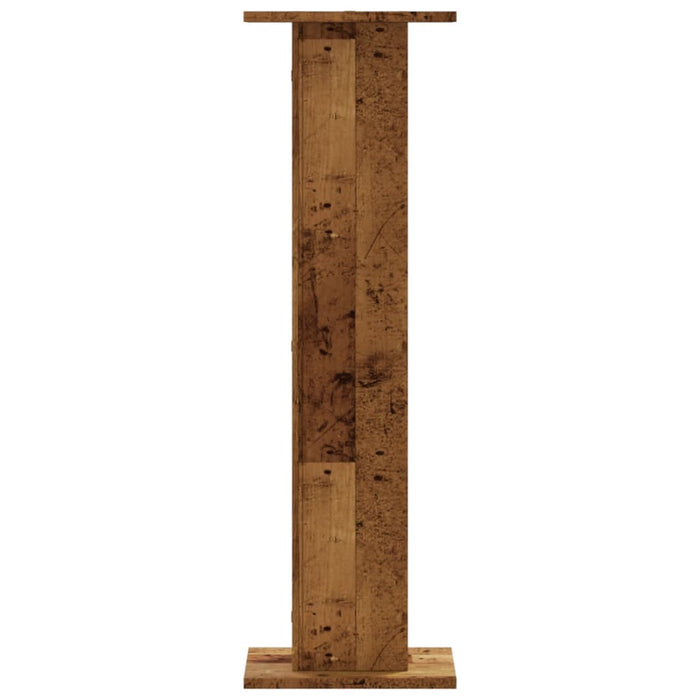 Suporturi de plante 2 buc. lemn vechi 30x30x95cm lemn prelucrat - WALTI WALTI