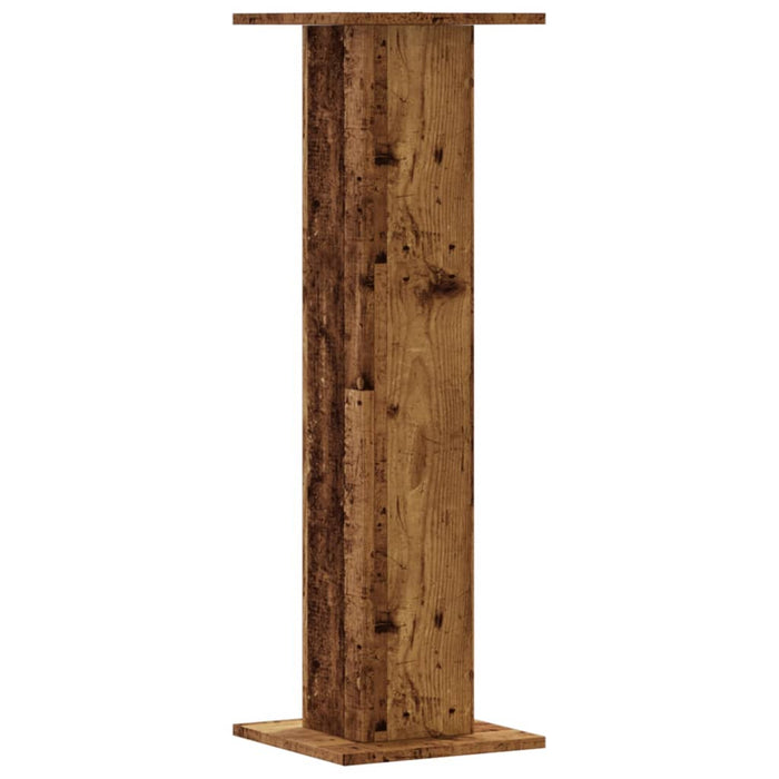 Suporturi de plante 2 buc. lemn vechi 30x30x95cm lemn prelucrat - WALTI WALTI