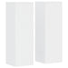 Suporturi plante, 2 buc., alb, 33x33x100 cm, lemn prelucrat - WALTI WALTI