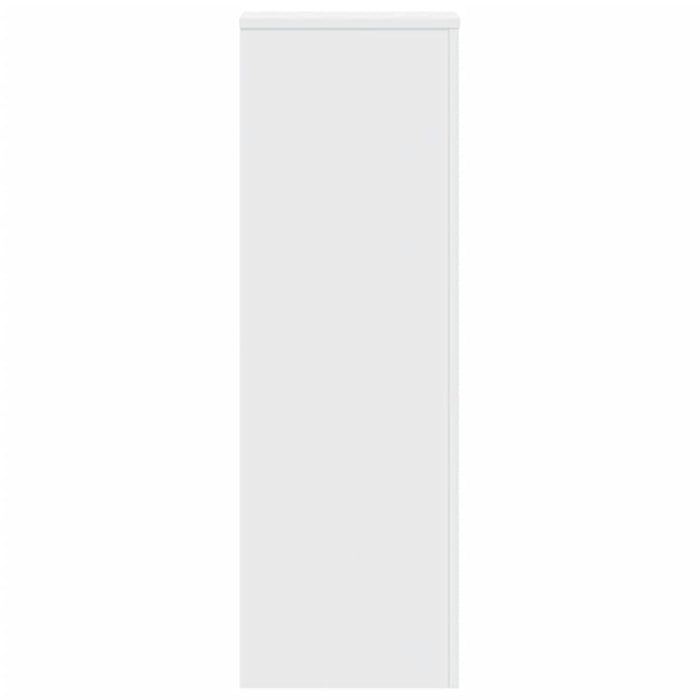 Suporturi plante, 2 buc., alb, 33x33x100 cm, lemn prelucrat - WALTI WALTI