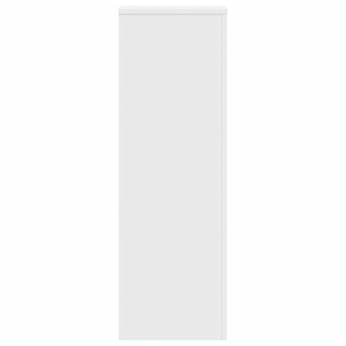 Suporturi plante, 2 buc., alb, 33x33x100 cm, lemn prelucrat - WALTI WALTI
