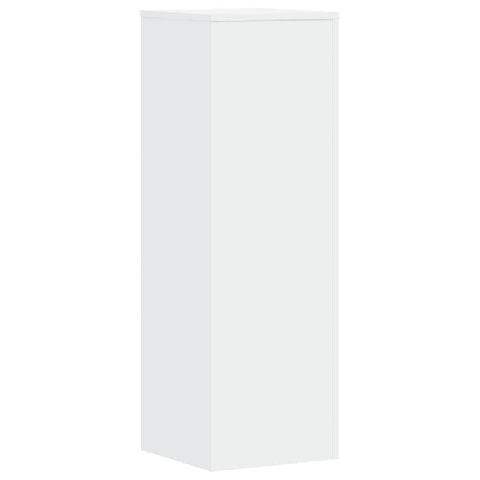 Suporturi plante, 2 buc., alb, 33x33x100 cm, lemn prelucrat - WALTI WALTI