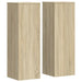 Suporturi plante 2 buc stejar sonoma 33x33x100cm lemn prelucrat - WALTI WALTI