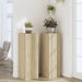 Suporturi plante 2 buc stejar sonoma 33x33x100cm lemn prelucrat - WALTI WALTI