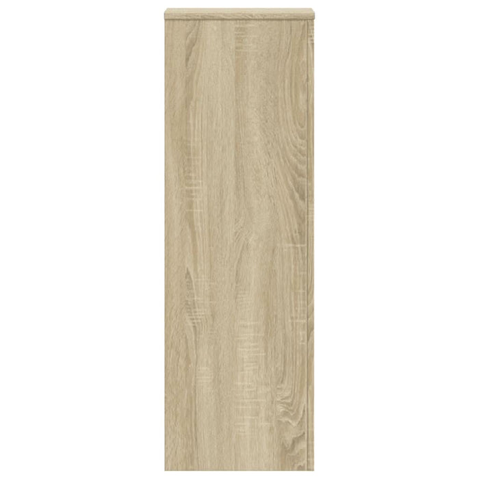 Suporturi plante 2 buc stejar sonoma 33x33x100cm lemn prelucrat - WALTI WALTI
