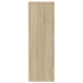 Suporturi plante 2 buc stejar sonoma 33x33x100cm lemn prelucrat - WALTI WALTI