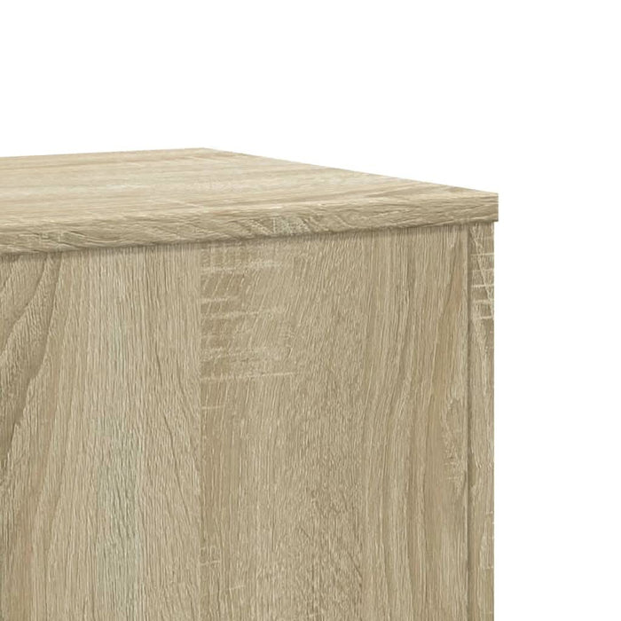 Suporturi plante 2 buc stejar sonoma 33x33x100cm lemn prelucrat - WALTI WALTI